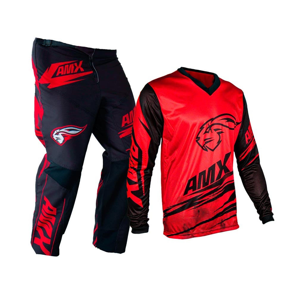 Calça Prime Cross Amx Vermelho Preto Moto Trilha Motocross, Equipamentos,  peças e acessórios para você e sua moto