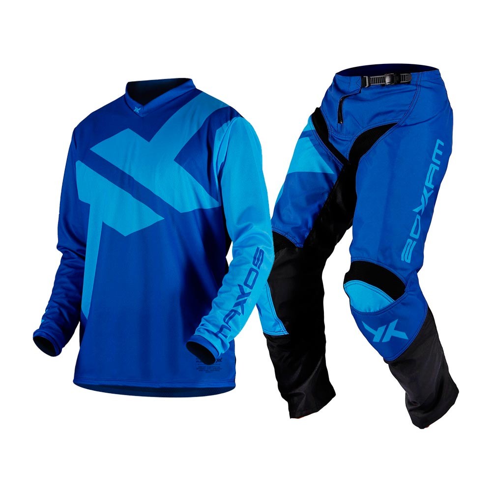 Calça + Camisa Mattos Racing Icon 2023 Azul